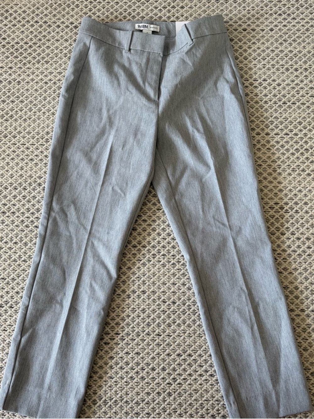 WHITE HOUSE BLACK MARKET- women’s Tailored Light Gray Dress Pants
